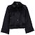Schwarze Satin-Bomberjacke von Dolce & Gabbana