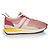 Sneaker Bumpr Lanvin Paris in rosa - vista 5