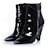 Saint Laurent Black patent leather niki boots  ref.2604781