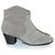 Botas western de ante Isabel Marant en gris - vista 4