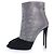 Botines de malla de cristal Giuseppe Zanotti Plata Metálico - vista 2