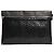 Victoria Beckham Clutch aus schwarzem Schlangenleder mit Prägung