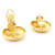 Orecchini Chanel D'oro Metallico  - vista 8