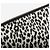 Saint Laurent Clutch in pelle con stampa leopardata bianca e nera Bianco - vista 9