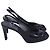 Slingback-Pumps von Stuart Weitzman aus schwarzem Lackleder