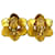 Boucles d'oreilles Coco Mark de Chanel Doré Métallisé  - vue 7
