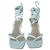 Sandalias Blancas con Tiras Gianvito Rossi Blanco