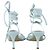 Sandalias Blancas con Tiras Gianvito Rossi Blanco - vista 4