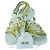Sandali D-Connect Verde Chiaro Christian Dior Multicolore