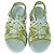 Sandali D-Connect Verde Chiaro Christian Dior Multicolore - vista 3
