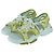 Sandali D-Connect Verde Chiaro Christian Dior Multicolore - vista 4