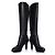 Botas de cuero elástico negras Sergio Rossi Negro - vista 6