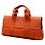 Borsa in pelle Toile Chevron LongMM Valparaiso di Hermès Arancione - vista 2