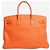 Hermès Borsa Birkin 35 arancione 2010 in pelle Clémence - vista 2