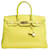 Hermès Borsa Birkin 35 in pelle Epsom verde lime Giallo  - vista 1