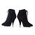 Stivaletti in suede con lacci Saint Laurent Nero - vista 6
