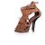 Braune Wildleder-Sandalen von Giuseppe Zanotti mit Fransen - view 2