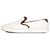 Sneakers slip-on Hermès in pelle bianca Bianco - vista 2