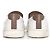 Sneakers slip-on Hermès in pelle bianca Bianco - vista 3