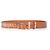 Santoni Alligator leather belt in brown