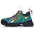 Sneakers Gucci Trek in verde Multicolore - vista 2