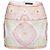 Gonna Antik Batik con perline multicolori Multicolore