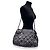 Timeless Chanel Stoff Schultertasche Zeitlos/Klassisch Grau - Ansicht 2