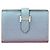Porta-cartões Hermès Béarn VEAU EPSOM Azul