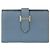 Porta-cartões Hermès Béarn VEAU EPSOM Azul - vista 3