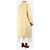 Autre Marque Yellow Vinky oversized wool-blend coat - size UK 10 - view 2