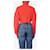 Simon Miller Roter weitmaschiger Strickpullover aus Baumwolle - Größe XS/S - Ansicht 2
