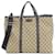 Gucci GG Canvas Shoulder Bag Brown Beige Cloth  ref.2605681