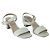Sandali a blocco Bally Ivory Celeste Bianco Crudo - vista 4