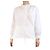 Aime Camicia bianca con volant - taglia UK 12 Bianco