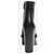 Givenchy Black leather boots with chain front - size EU 36 (UK 3) - view 3