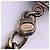 Collana in metallo Chanel CC D'oro Metallico - vista 7
