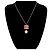 Timeless Collana di Perle Chanel Coco Mark Swing D'oro Metallico - vista 2