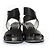 Sandale croisée en cuir Paul Smith Noir - vue 5