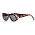 Gianni Versace Tortoise Shell Rectangular Sunglasses. Brown - view 2