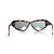 Gianni Versace Tortoise Shell Rectangular Sunglasses. Brown - view 4