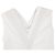 Vestido blanco sin mangas IRO con borde de cuero - vista 5