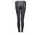 7 For All Mankind Seven for all mankind Jeans mit glänzendem Echsenmuster. Grau - Ansicht 2