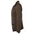 Comme Des Garcons Blazer verde Comme Des Garçons com acabamento em cetim. Marrom - vista 3