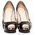 Décolleté a piattaforma peep-toe Giuseppe Zanotti Nero - vista 4