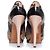 Décolleté a piattaforma peep-toe Giuseppe Zanotti Nero - vista 6
