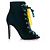Botines de terciopelo verde Giuseppe Zanotti. - vista 5