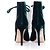 Botines de terciopelo verde Giuseppe Zanotti. - vista 6