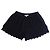 Shorts neri Maje a strati Nero