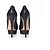 Décolleté in pelle nera Charlotte Olympia Nero - vista 5