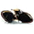 Tom Ford Pythonleder Slingback Sandalen Schwarz  - Ansicht 6